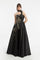 Embrodiered Decollete Long Evening Dress