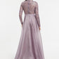 Lace & Organza Evening Dress