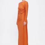 Long Sleeve Evening Dress With Stones