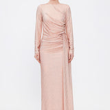 Long Sleeve Evening Dress With Stones