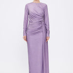 Long Sleeve Evening Dress With Stones