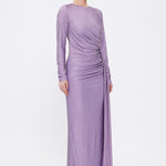 Long Sleeve Evening Dress With Stones