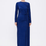 Long Sleeve Evening Dress With Stones