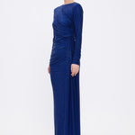 Long Sleeve Evening Dress With Stones