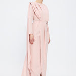 Long Sleeve Hijab Evening Dress