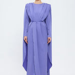 Long Sleeve Hijab Evening Dress