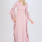 Long Sleeve Slim Cut Long Evening Dress