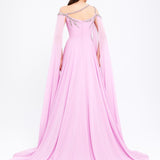 Mambo Off Shoulder Sweetheart Neck Evening Dress - 928MG839