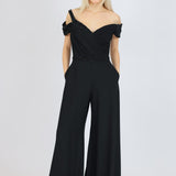 Off-Shoulder Detailed Jumpsuit