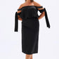 Off-Shoulder Plus Size Evening Dress