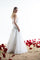 Rope Strappy Strapless Flared Wedding Dress