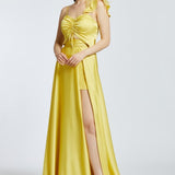 Rope Strappy Slit Long Evening Dress - 2009