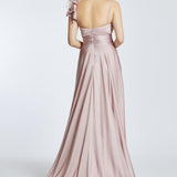 Rope Strappy Slit Long Evening Dress - 2009