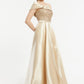 Sequin Detailed Ziberlin Long Evening Dress