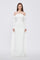 Strapless Collar Long Evening Dress