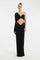 Two Piece Rhinestone Long Evening Dress